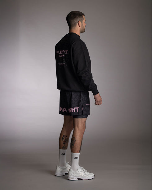 WANA (We All Need Anarchy) FIGHT Heavy Oversized Sweatshirt